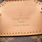 Louis Vuitton Backpack Montsouris MM Canvas Leather — view 4