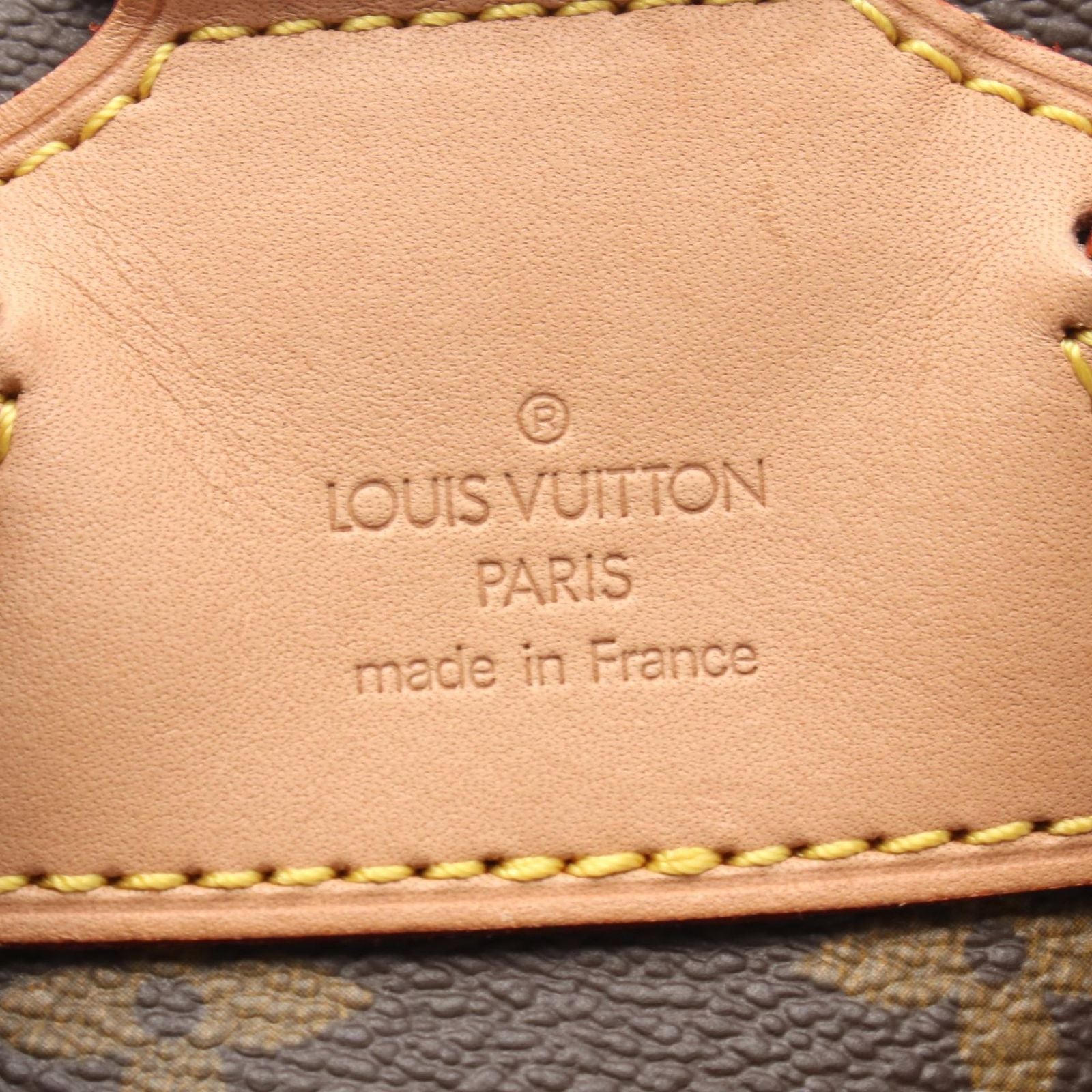Louis Vuitton Backpack Montsouris MM Canvas Leather — view 4