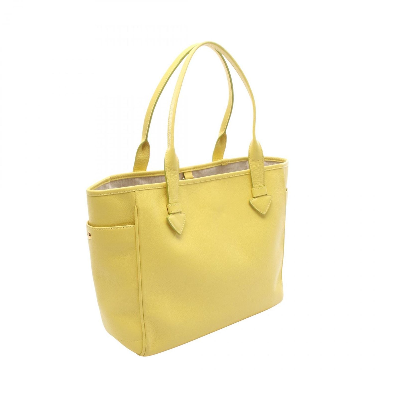 Loewe Tote Heritage Small Yellow Leather — view 2