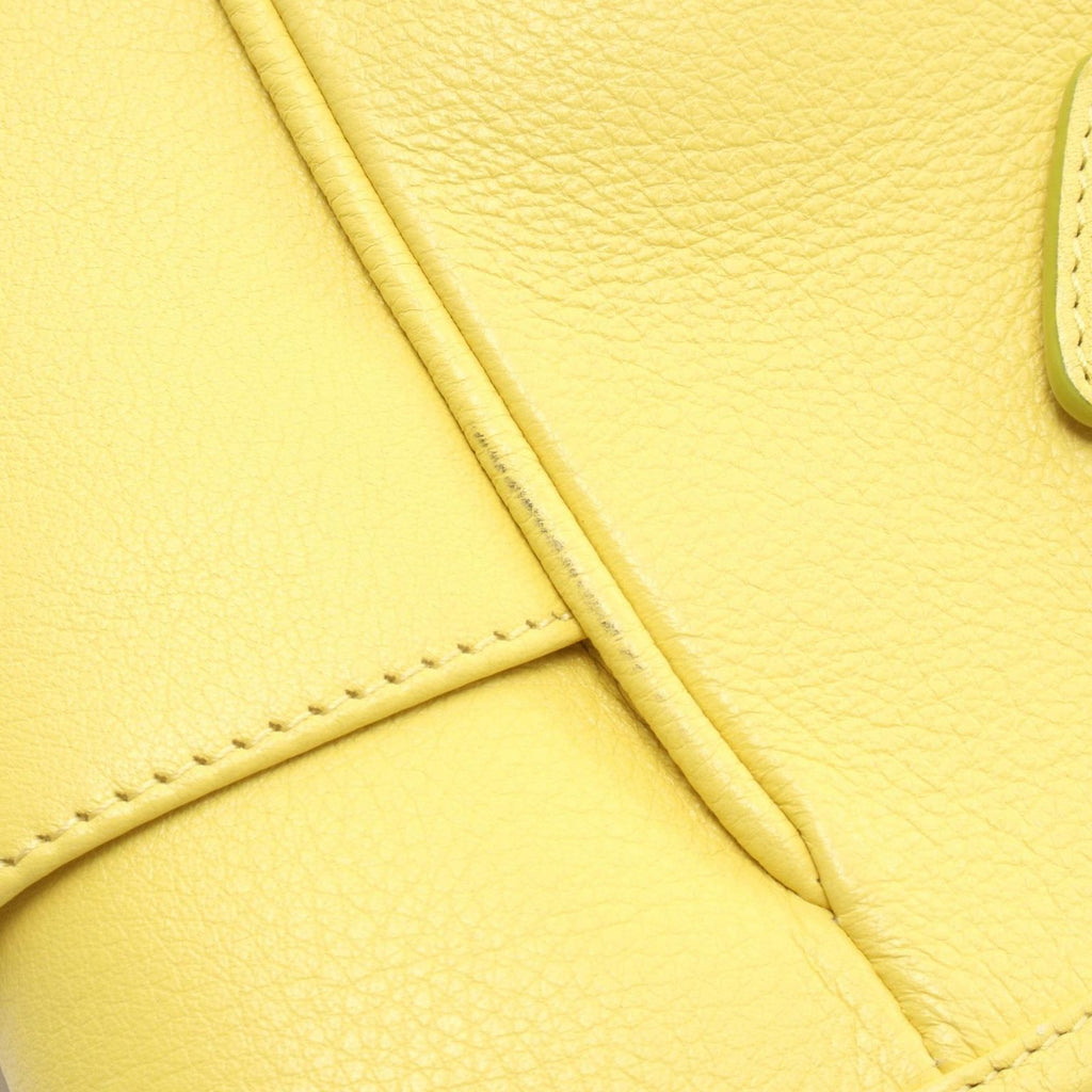 Loewe Tote Heritage Small Yellow Leather — view 6