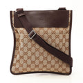 Gucci Shoulder Bag GG Canvas Beige Brown