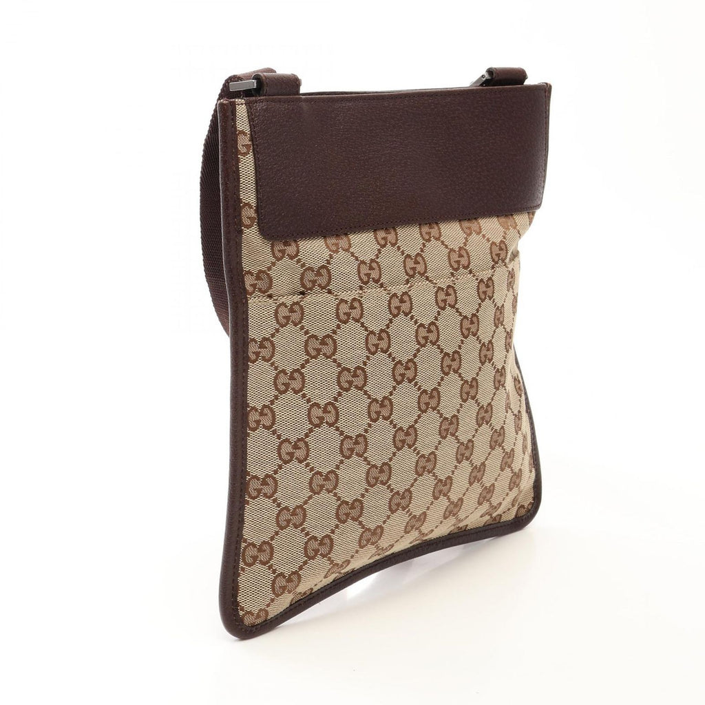 Gucci Shoulder Bag GG Canvas Beige Brown — view 2