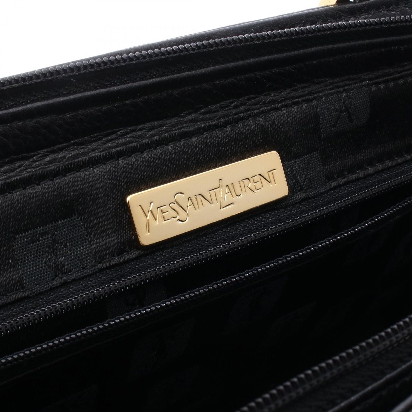 Saint Laurent Handbag Black Leather — view 4