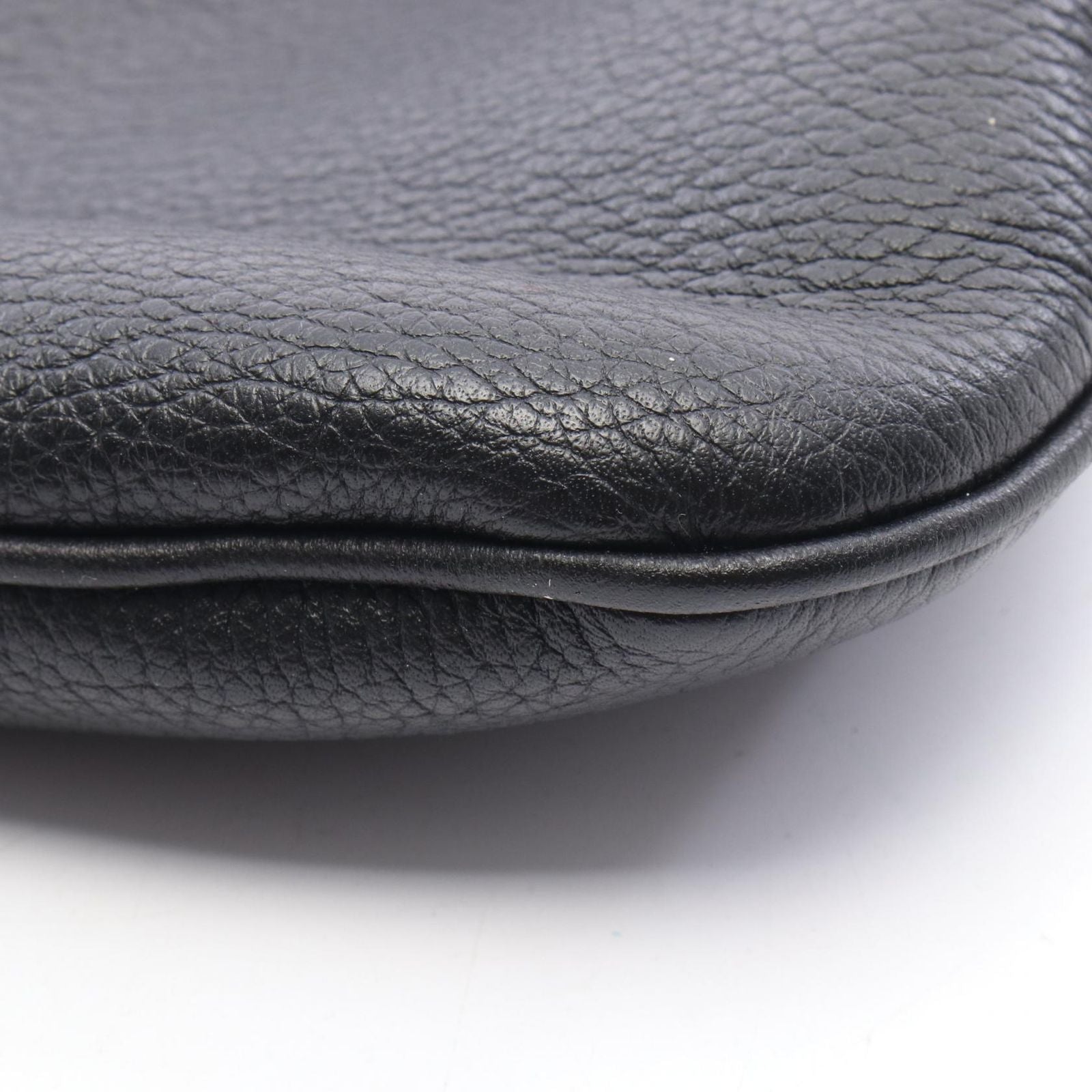 Loewe Shoulder Bag Anagram Black Leather — view 5