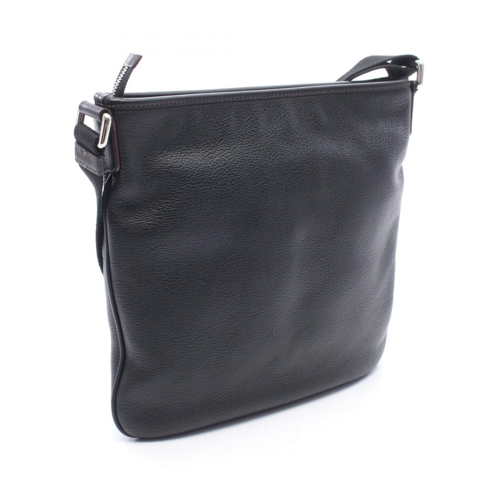 Loewe Shoulder Bag Anagram Black Leather — view 2