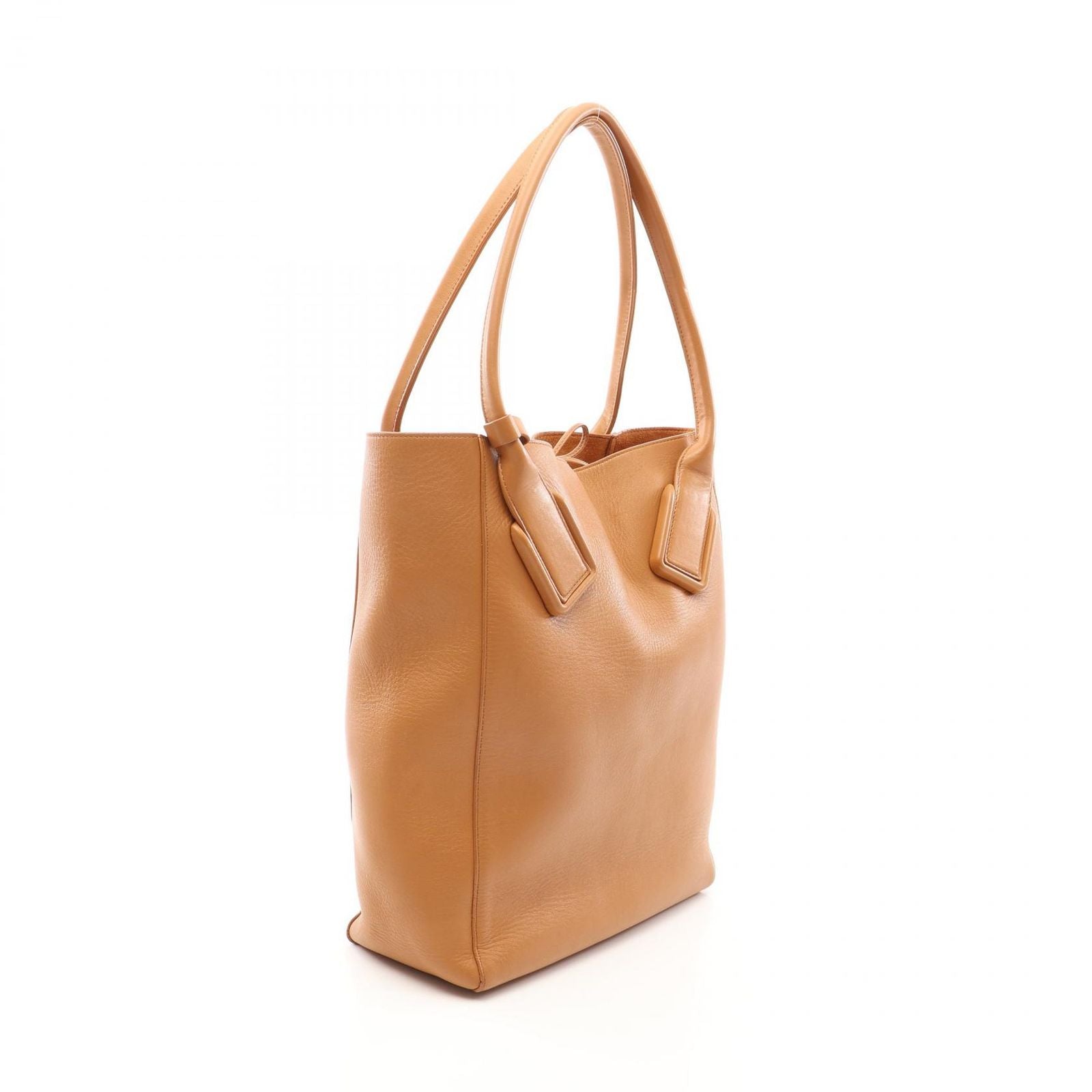 Bottega Veneta Tote Basket Beige Leather — view 2