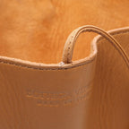 Bottega Veneta Tote Basket Beige Leather — view 6