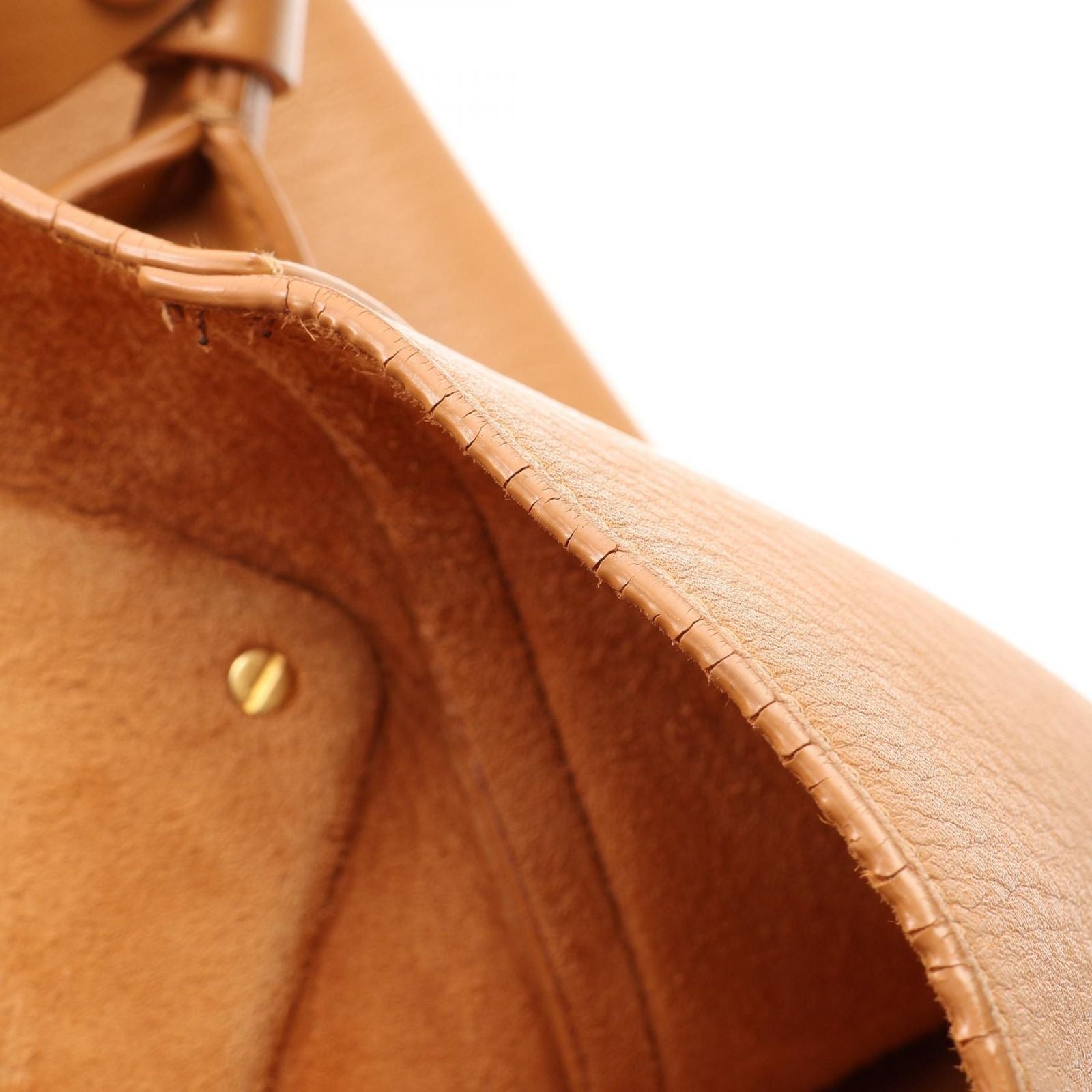 Bottega Veneta Tote Basket Beige Leather — view 5