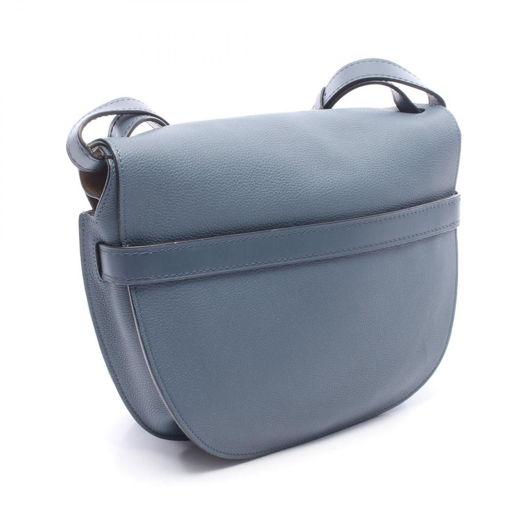 Loewe Shoulder Bag Gate Blue Leather — view 2