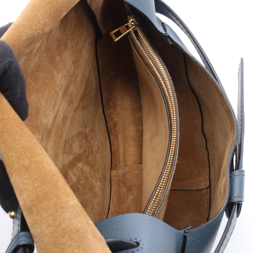 Loewe Shoulder Bag Gate Blue Leather — view 3