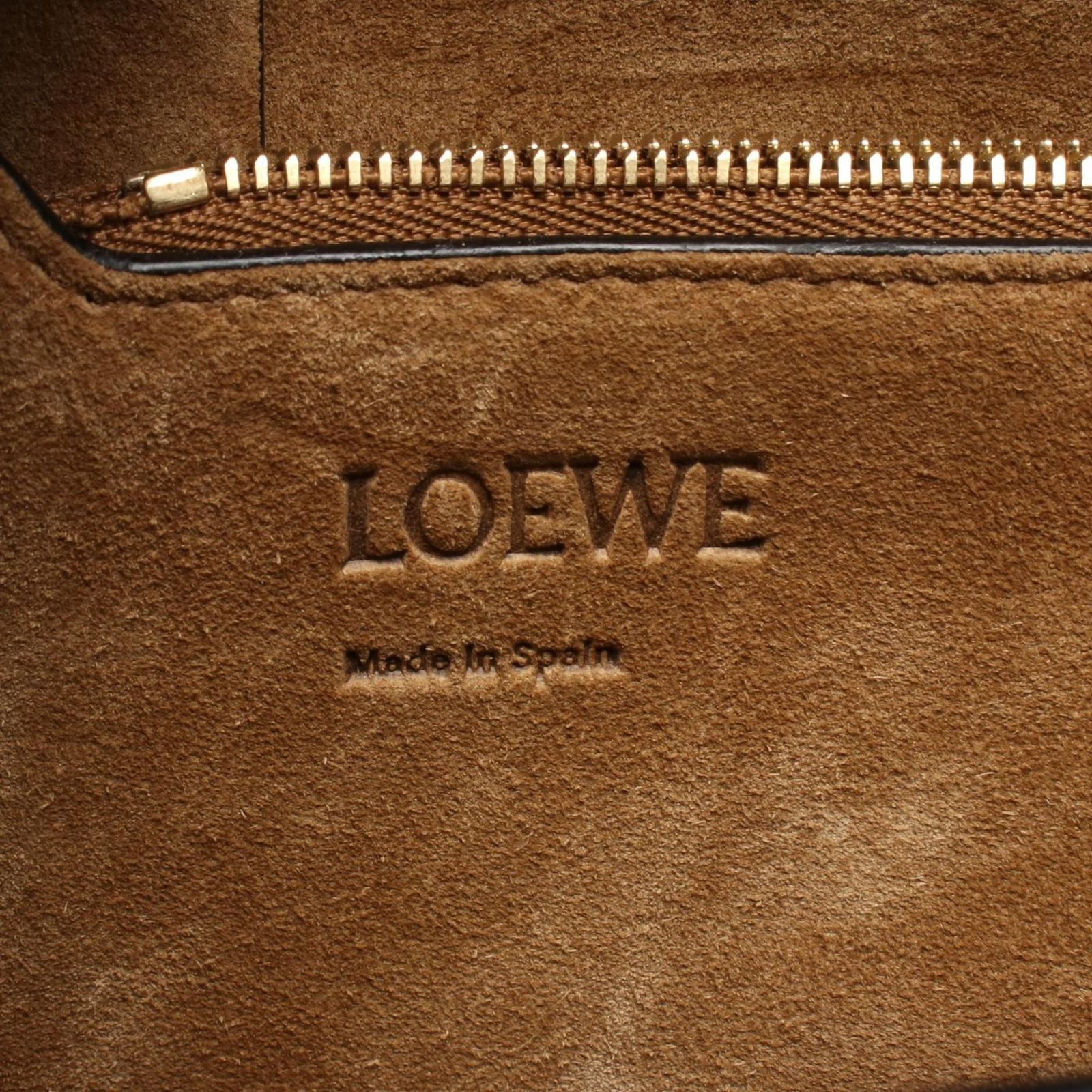 Loewe Shoulder Bag Gate Blue Leather — view 4