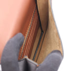 Loewe Shoulder Bag Gusset Flat Crossbody Cross Brown Leather — view 3