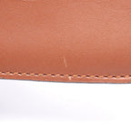 Loewe Shoulder Bag Gusset Flat Crossbody Cross Brown Leather — view 6