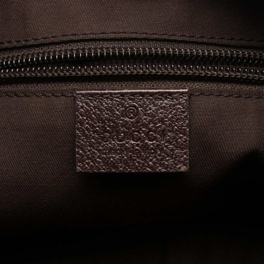 Gucci Shoulder Bag GG Canvas Beige Brown Sherry Line — view 4