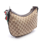 Gucci Shoulder Bag GG Canvas Beige Brown Sherry Line — view 2