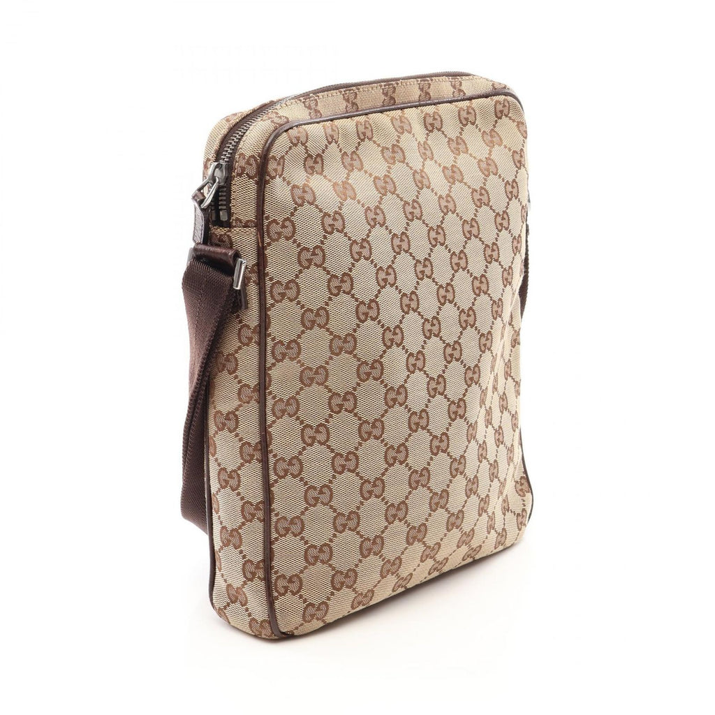 Gucci Shoulder Bag GG Canvas Beige Brown — view 2