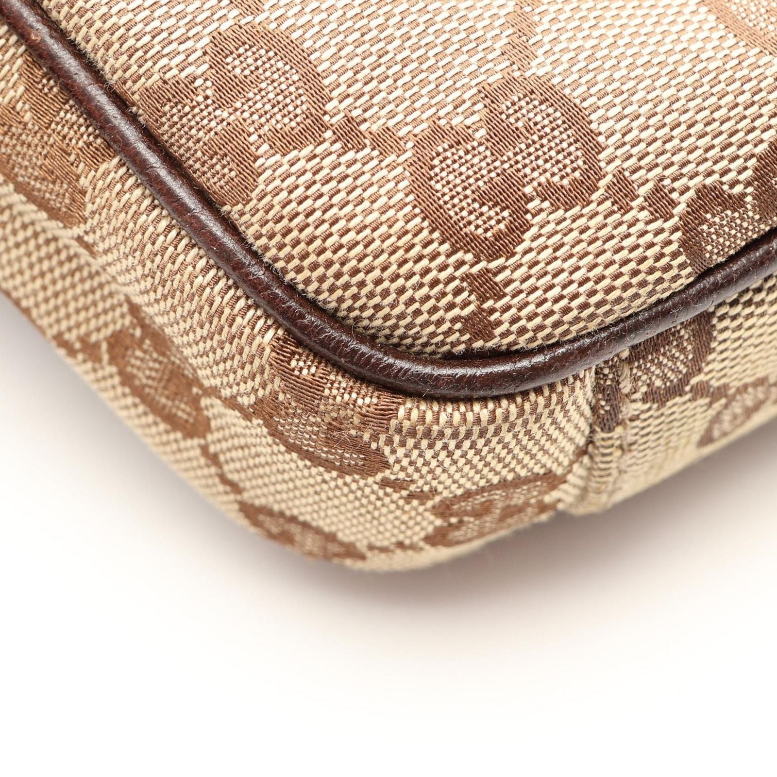 Gucci Shoulder Bag GG Canvas Beige Brown — view 5