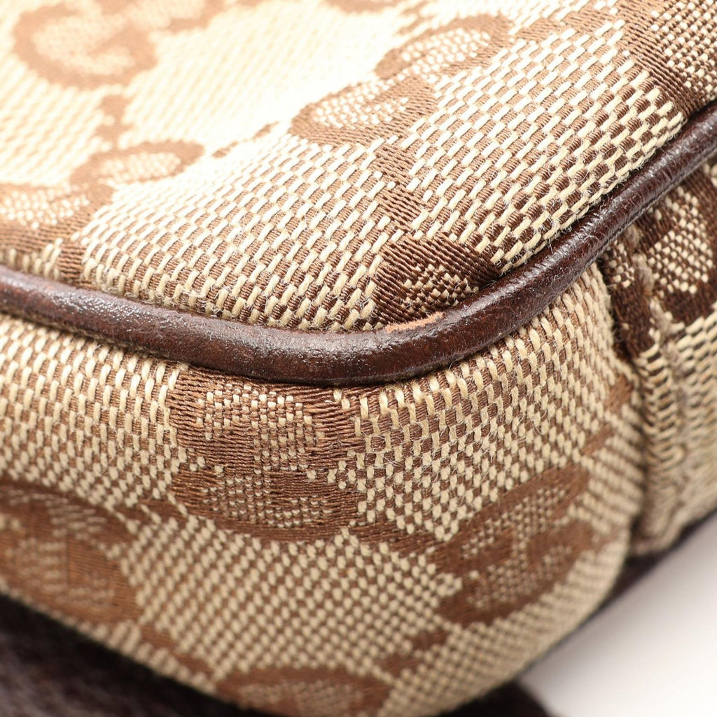 Gucci Shoulder Bag GG Canvas Beige Brown — view 6