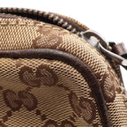 Gucci Shoulder Bag GG Canvas Beige Brown — view 7