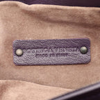 Bottega Veneta Shoulder Bag Intrecciato Purple Leather — view 4