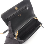 Chanel Shoulder Bag Boy Black Lambskin Boy Chain Wallet — view 3