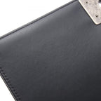 Chanel Shoulder Bag Boy Large Chest Blanc Stitch Black Lambskin Boy Chain — view 6