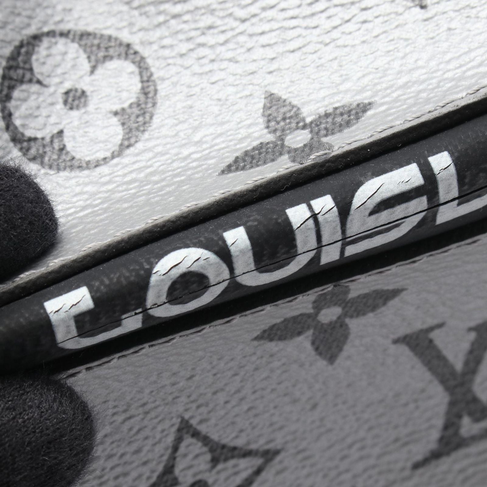 Louis Vuitton Shoulder Bag Reflective Messenger PM Silver Canvas — view 7