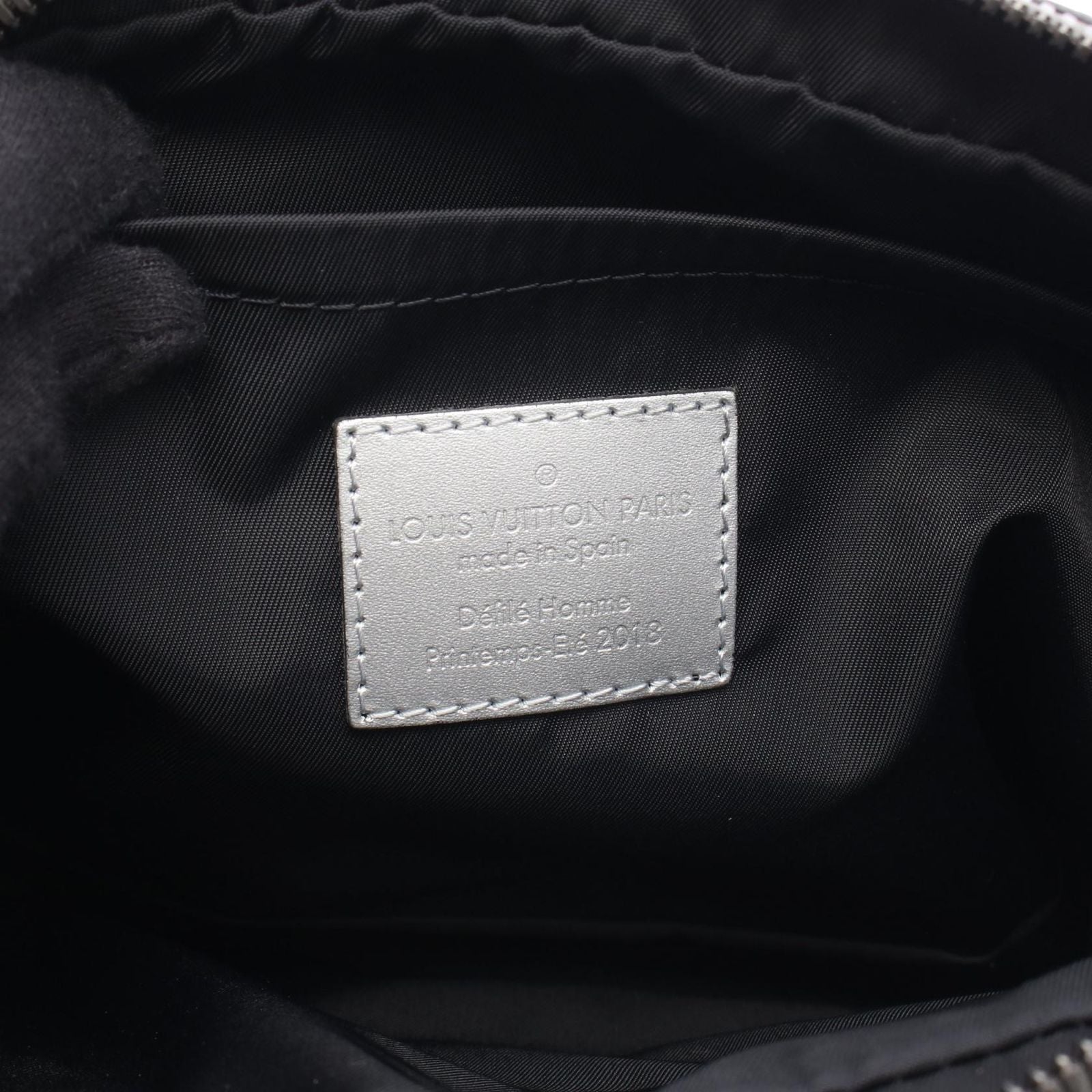 Louis Vuitton Shoulder Bag Reflective Messenger PM Silver Canvas — view 4
