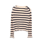 Dior Cardigan Marinier Twin Set Distressed Tank Top Cotton — view 2