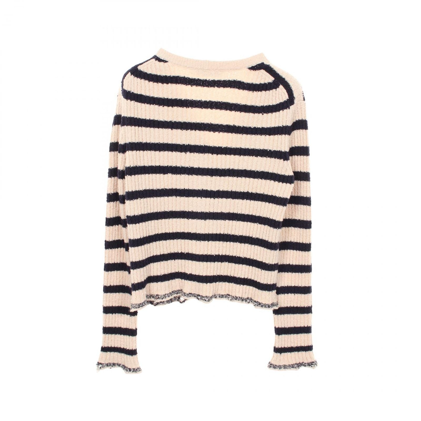Dior Cardigan Marinier Twin Set Distressed Tank Top Cotton — view 2
