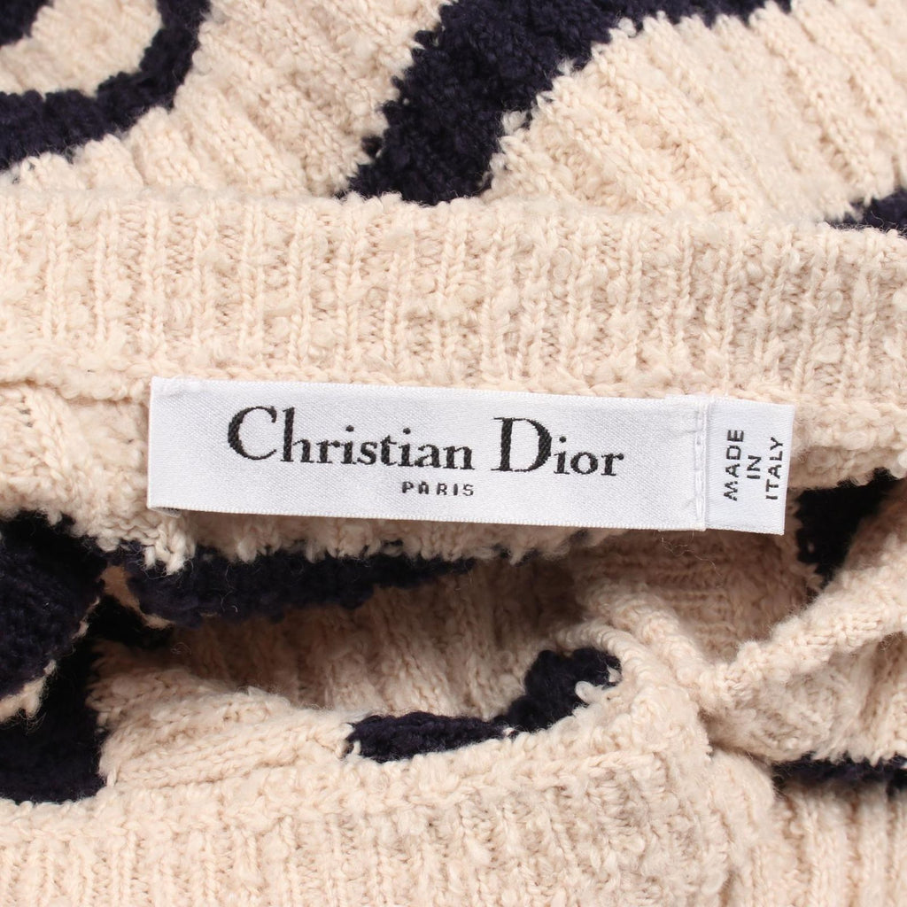 Dior Cardigan Marinier Twin Set Distressed Tank Top Cotton — view 4