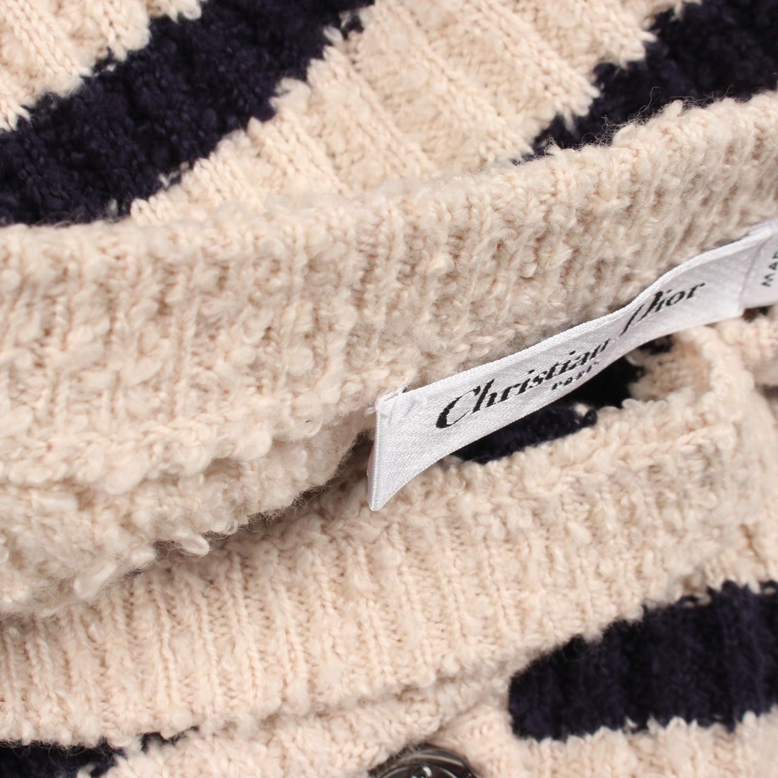 Dior Cardigan Marinier Twin Set Distressed Tank Top Cotton — view 6