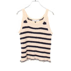 Dior Cardigan Marinier Twin Set Distressed Tank Top Cotton — view 3
