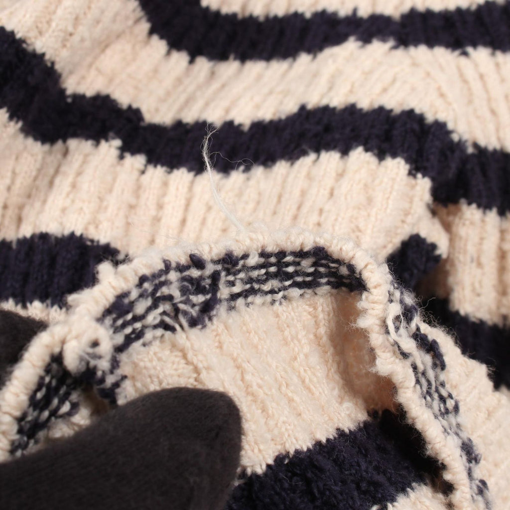 Dior Cardigan Marinier Twin Set Distressed Tank Top Cotton — view 7