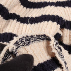 Dior Cardigan Marinier Twin Set Distressed Tank Top Cotton — view 7