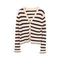 Dior Cardigan Marinier Twin Set Distressed Tank Top Cotton