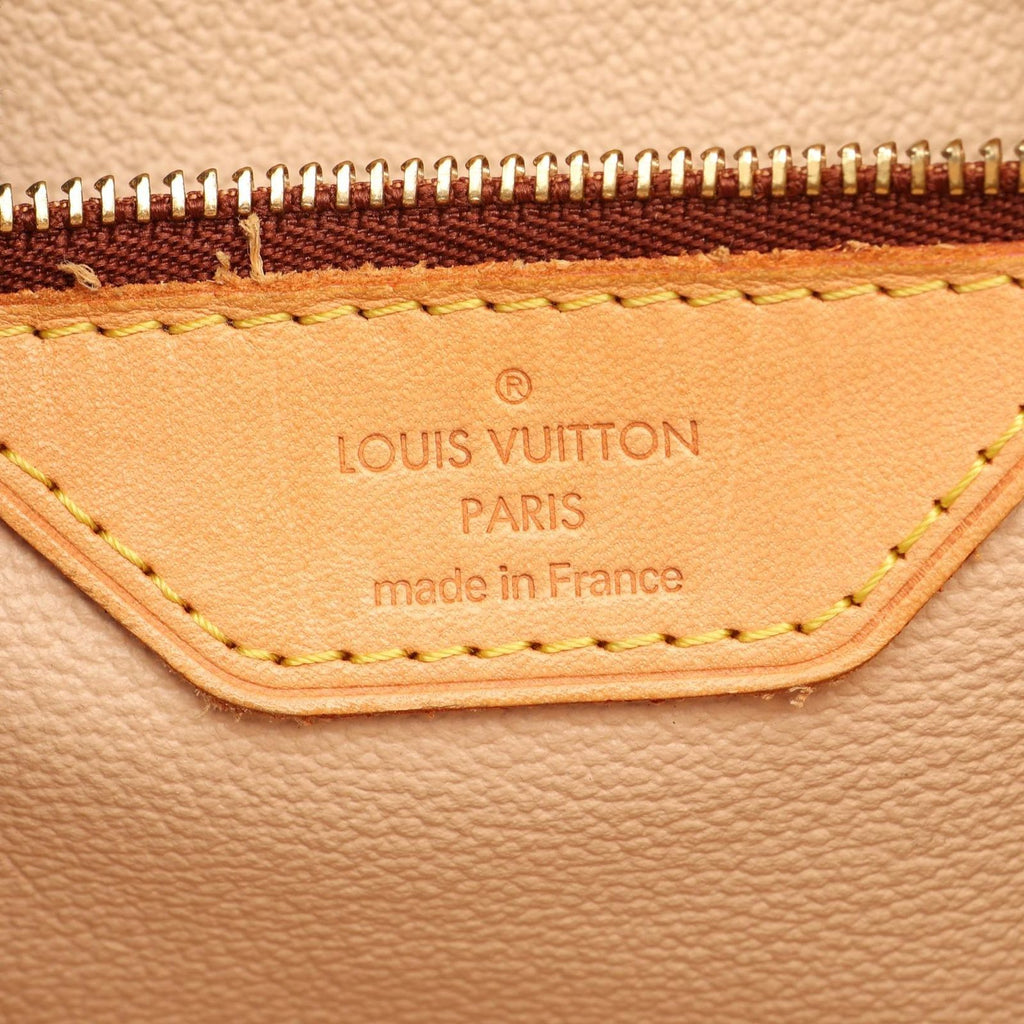 Louis Vuitton Shoulder Bag Bucket GM Canvas Leather — view 4
