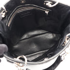 Dior Tote Cannage Black Leather Chain — view 3