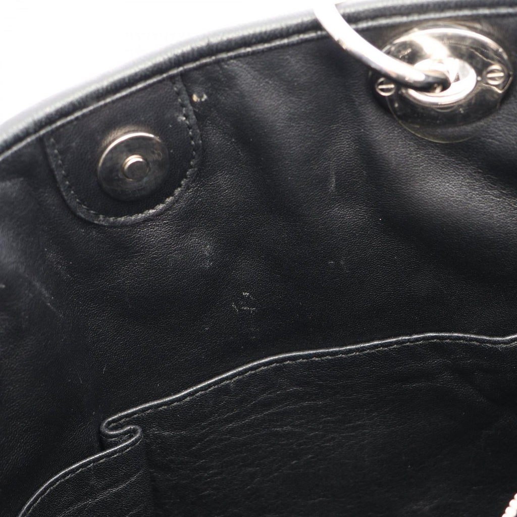 Dior Tote Cannage Black Leather Chain — view 5