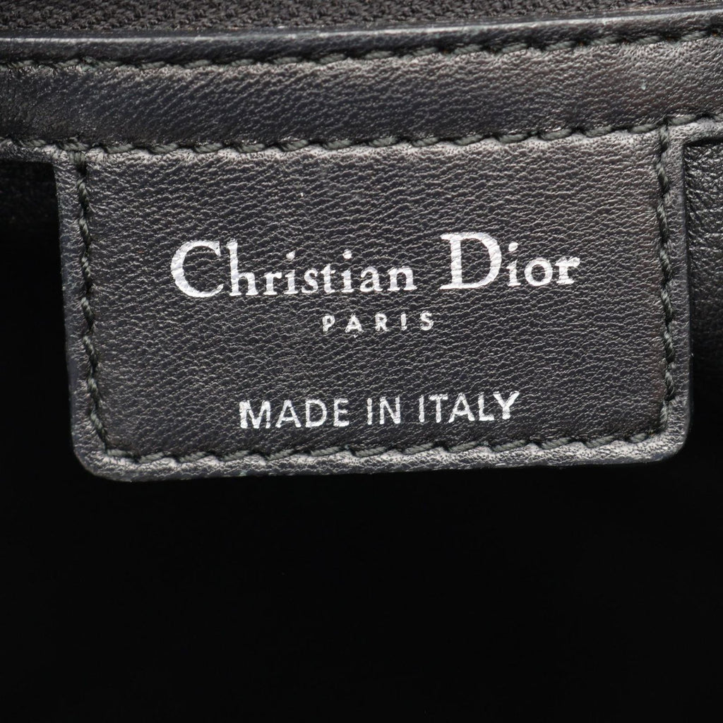 Dior Tote Cannage Black Leather Chain — view 4