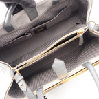 Fendi Handbag 2-Way Gray Leather Toujour — view 3