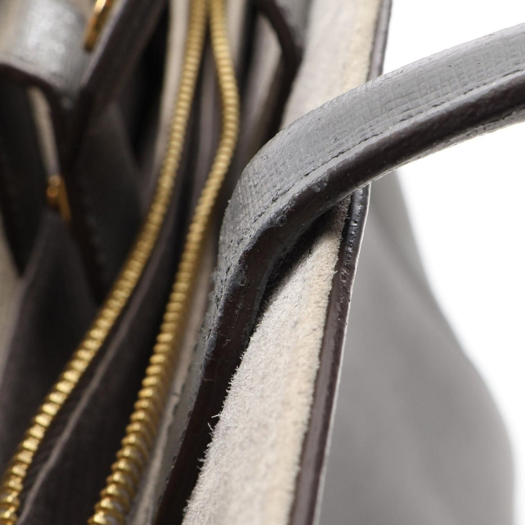 Fendi Handbag 2-Way Gray Leather Toujour — view 7
