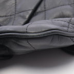 Chanel Quilted 2-Way Black Leather Shoulder — view 6