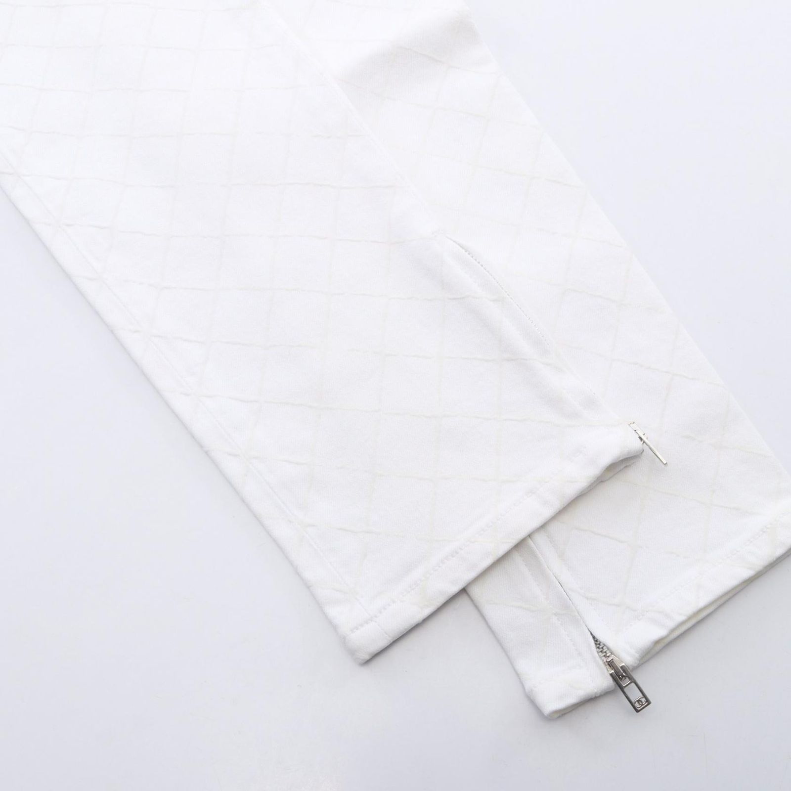 Chanel Denim Pants Quilted Skinny Cotton — view 7