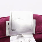 Chanel Pants CC Logo Button Tweed Trim Skinny Cotton — view 4