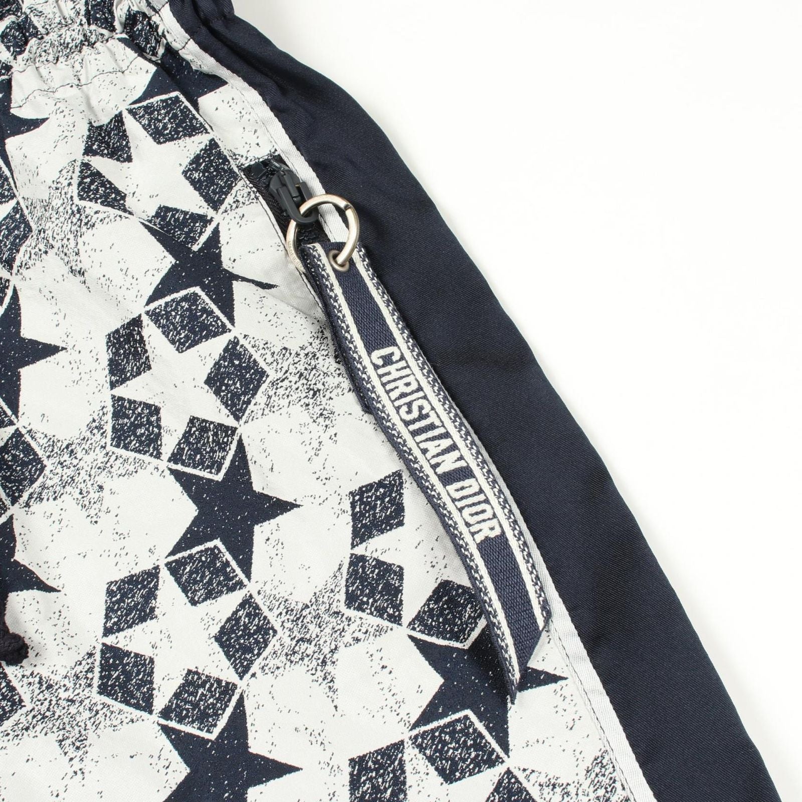 Dior Dress Star Half Zip Hooded Short Sleeve Hoodie — view 6