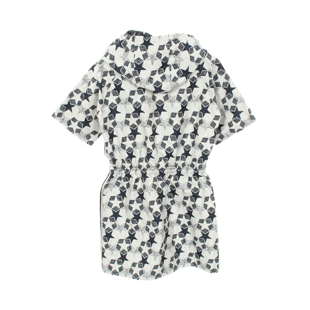 Dior Dress Star Half Zip Hooded Short Sleeve Hoodie — view 2