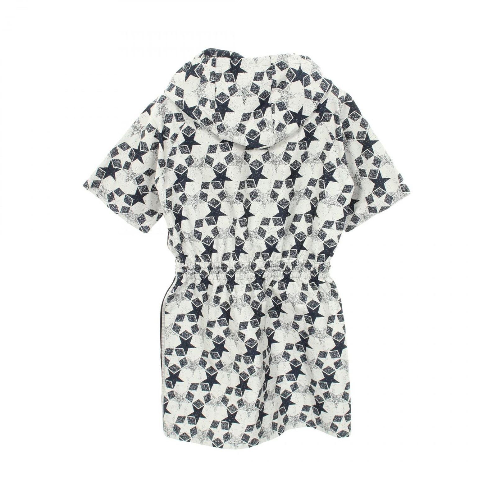 Dior Dress Star Half Zip Hooded Short Sleeve Hoodie — view 2