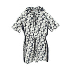 Dior Dress Star Half Zip Hooded Short Sleeve Hoodie