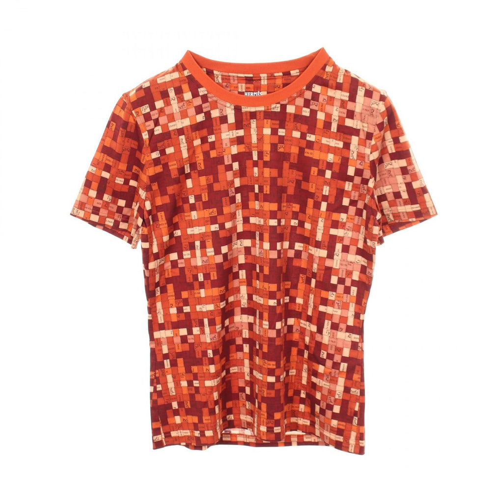 Hermes Top Bolduc AU Carre Cotton T-Shirt